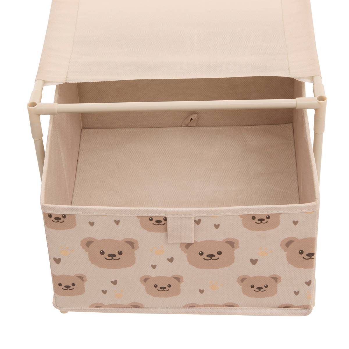 Mesita de noche infantil 1 nivel(es) "Tissa" Beige, 30,5x30,5 cm Beige