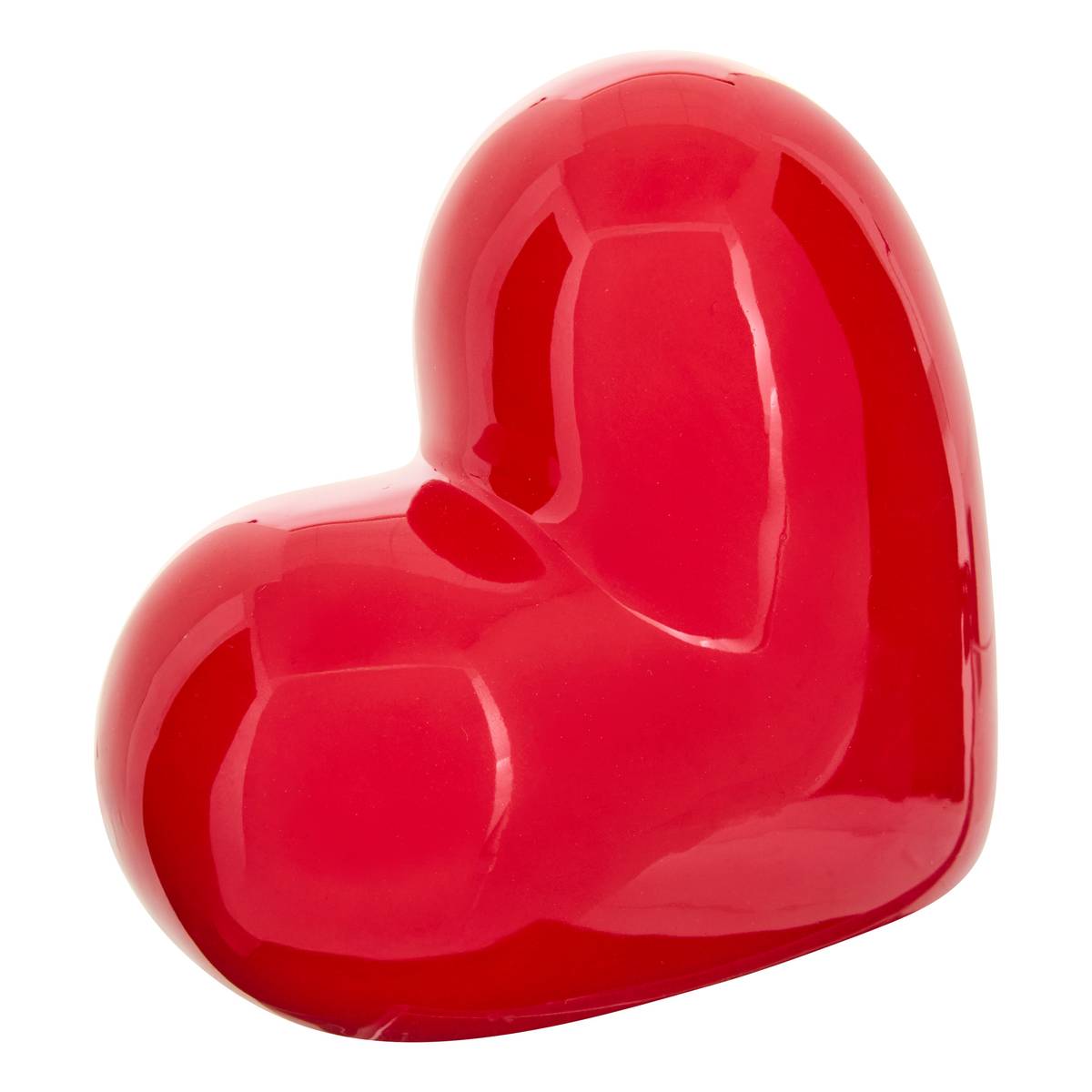 Objeto decorativo "Love" Rosa / Rojo, H.14 cm Rosa / Rojo