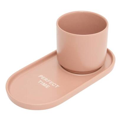 Set de 2 tazas "casa sienna" 240 ml, gres (cer&aacute;mica)