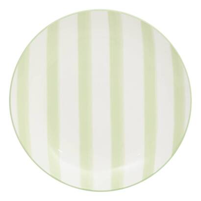 Lote de 6 platos de postre "charlie" porcelana, d.19 cm