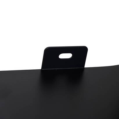Estanter&iacute;a "emilio" para colgar, negro, 12,5x11,5 cm