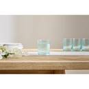 Lote de 6 vasos bajos "Celia" 310 ml, vidrio, Verde Verde