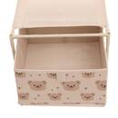 Mesita de noche infantil 1 nivel(es) "Tissa" Beige, 30,5x30,5 cm Beige