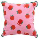 Coj&iacute;n tuftado "Manzana de caramelo" 40x40 cm 'Atmosphera x Cha Cha Pop' Multicolor