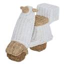 Objeto decorativo "Vivia" Blanco, H.13,5 cm Blanco