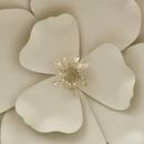 Decoración de pared "Flok" 29x29 cm Crema