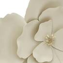 Decoración de pared "Flok" 29x29 cm Crema
