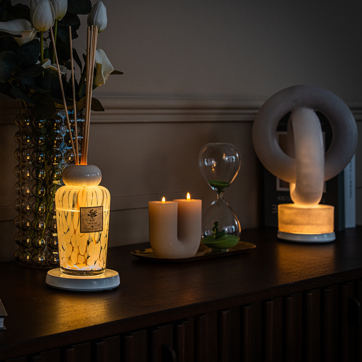 Soporte luminoso LED "Nomad"