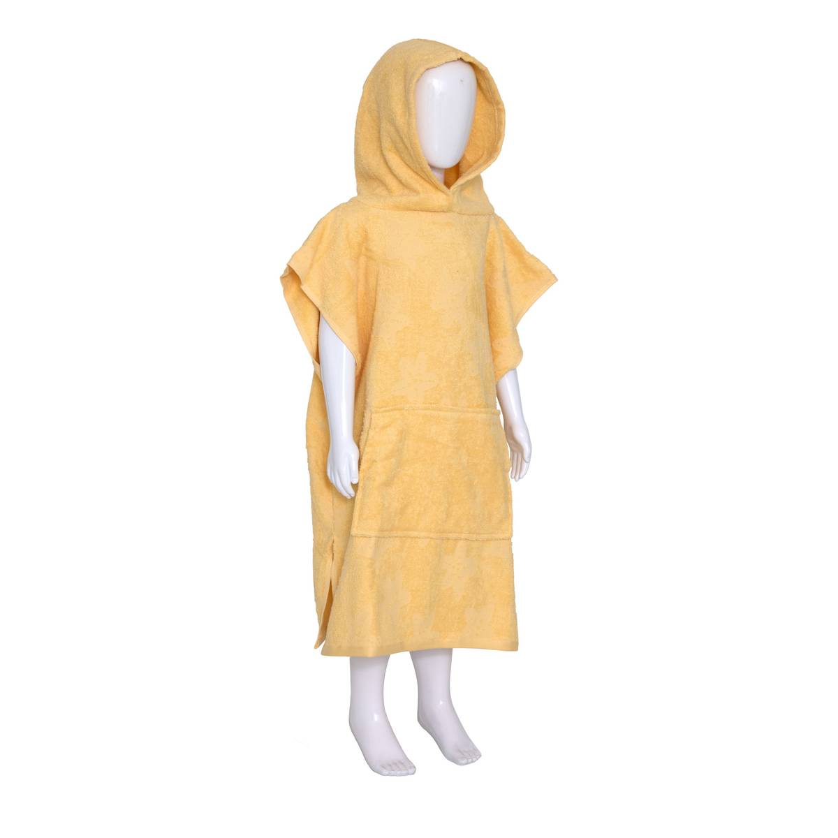 Albornoz y toallita infantil "Orta" Amarillo, 50x2 cm Amarillo