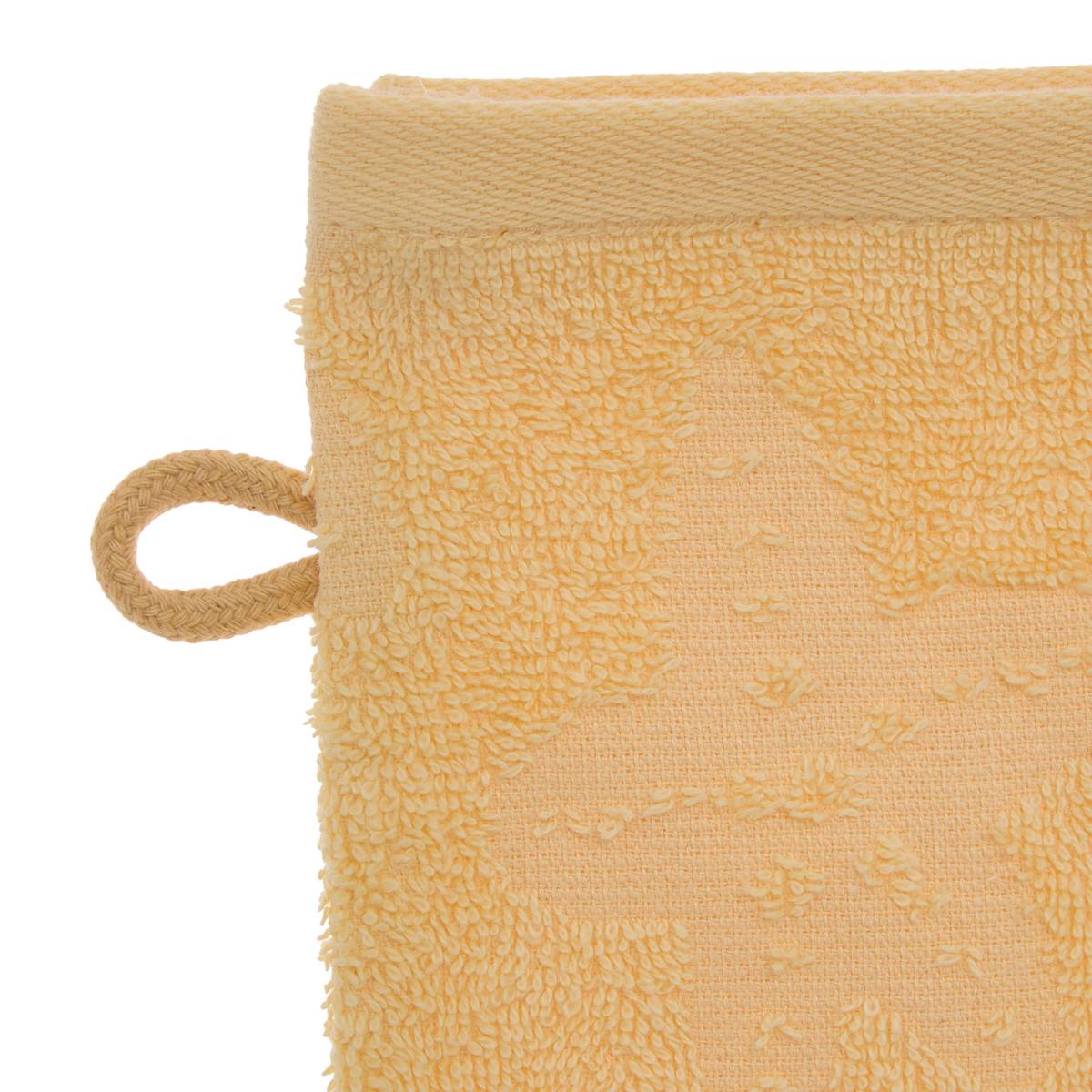 Albornoz y toallita infantil "Orta" Amarillo, 50x2 cm Amarillo