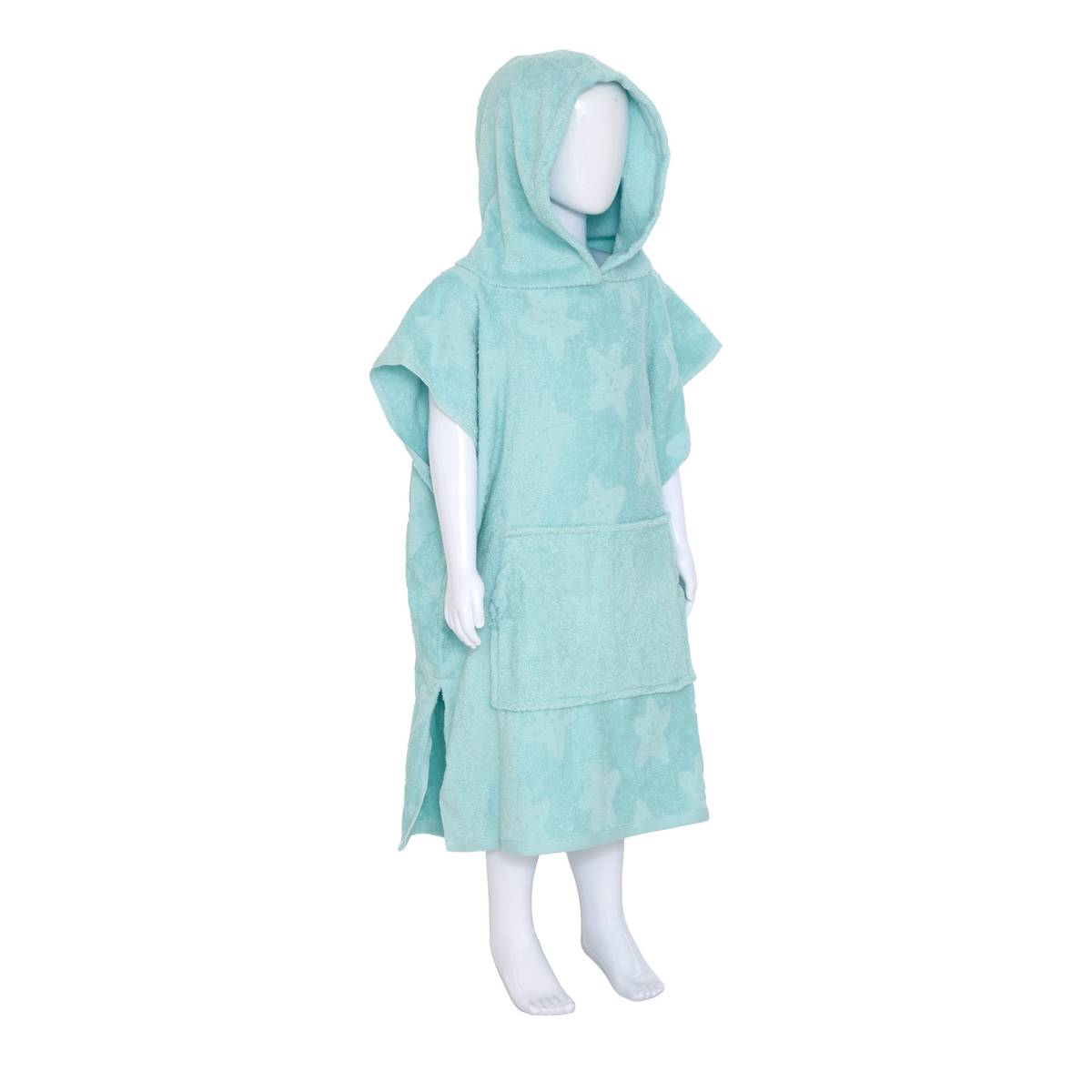 Albornoz y toallita infantil "Orta" Azul, 50x2 cm Azul