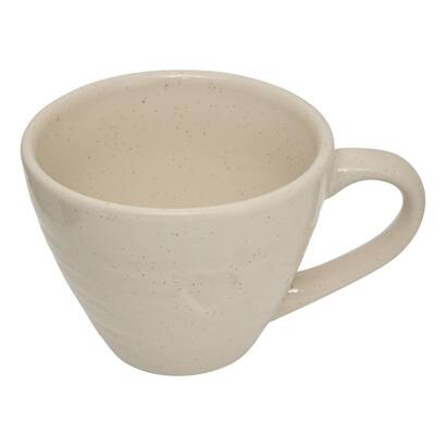 Taza "adele" 380 ml, gres (cer&aacute;mica), blanco c&aacute;lido