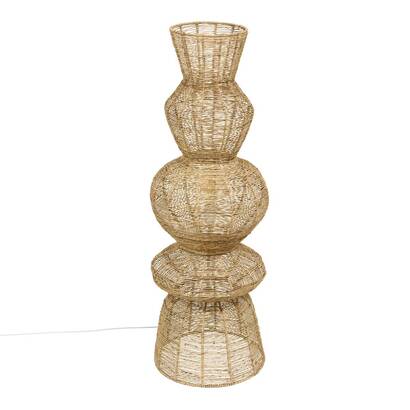 L&aacute;mpara de pie "titus" beige, h.109 cm