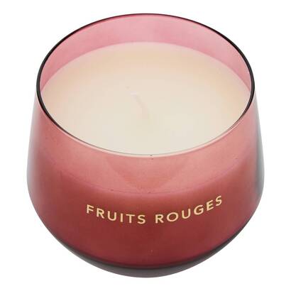 Vela perfumada "glowy" aroma afrutado, frutos rojos, 300g