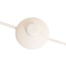 L&aacute;mpara de pie "Delcia" Blanco, H.150 cm Blanco