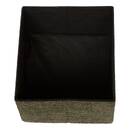 Puf plegable "Soana" Verde caqui, 38x38 cm Verde caqui