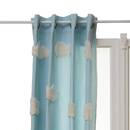 Cortina infantil "Tufy" Azul claro, 260x140 cm Azul claro