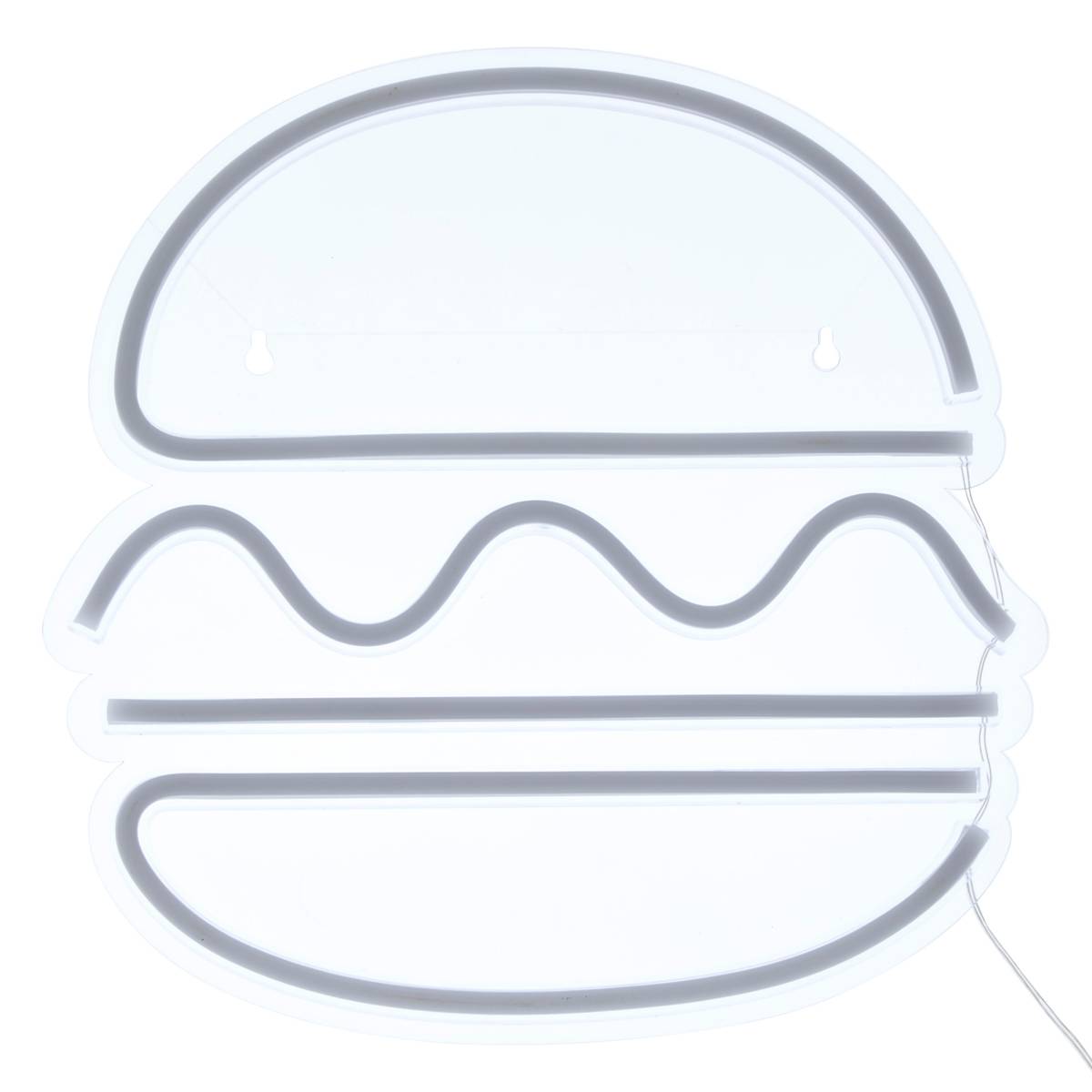 Neón LED "Burger" USB, Multicolor, 30x1,5 cm Multicolor