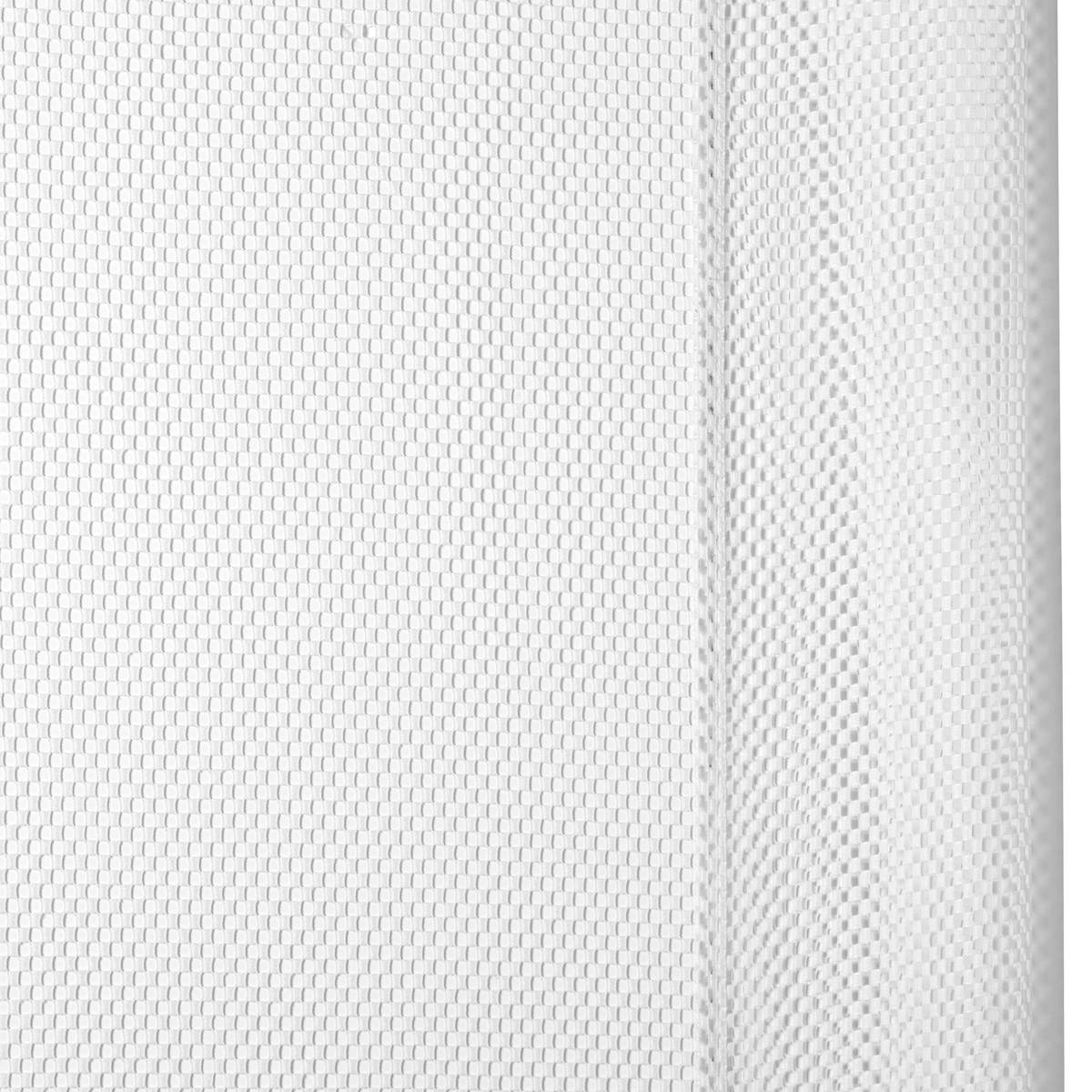 Visillo "Zina" Blanco, 240x140 cm Blanco