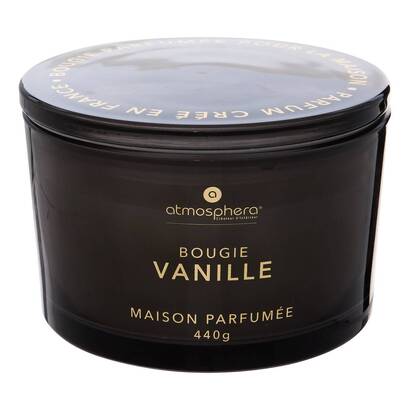 Vela perfumada "glowy" fragancia gourmet, vainilla, 440g