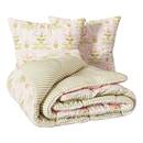 Juego de cama "Flor de rosa" Blanco, 240x220 cm Blanco