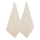 Juego de 2 paños de cocina "Terry" Lino beige, 400 g/m2, 70x45 cm Beige lino