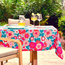 Mantel de exterior 240x140 cm «Bloomorama» 'Atmosphera x Cha Cha Pop' Multicolor