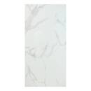 Lote de 4 paneles decorativos de pared "Bano" 90x45 cm, Blanco Blanco