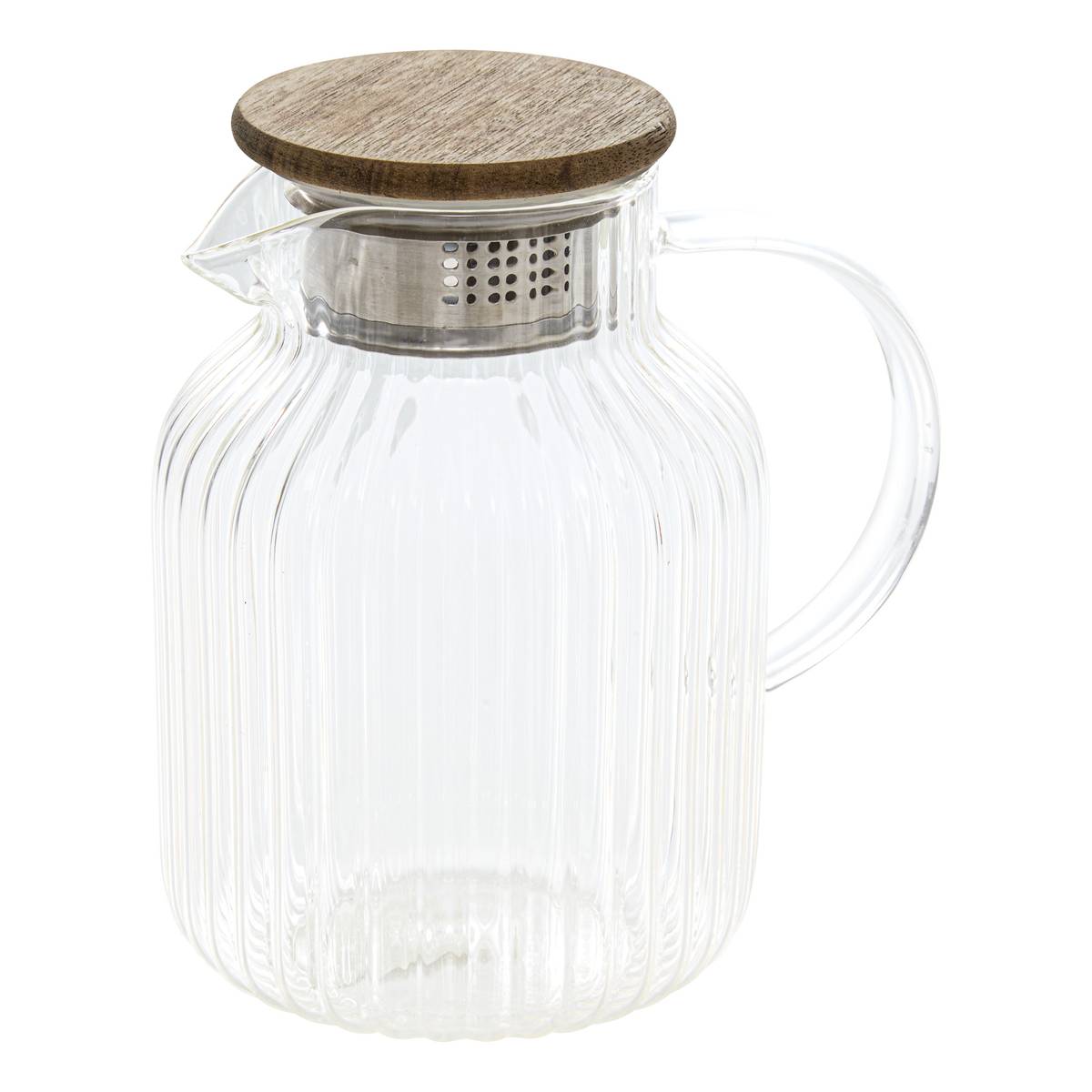 Tetera "Ivy" 1650 ml, vidrio de borosilicato, Transparente Transparente