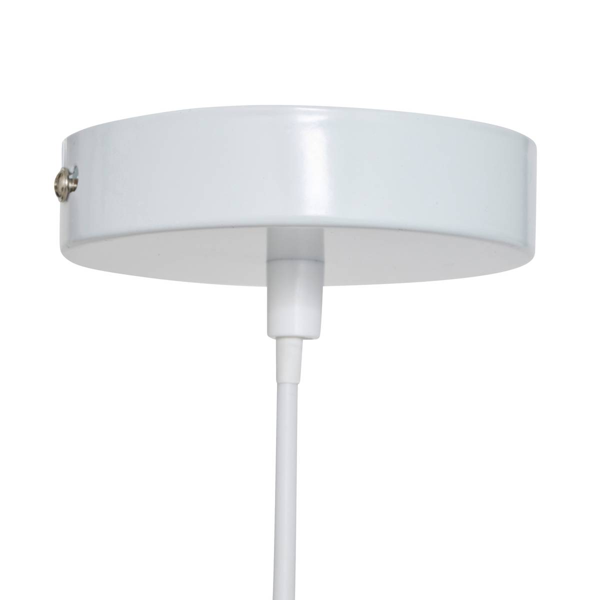 L&aacute;mpara Colgante "Delcia" Blanco, D.45 cm Blanco