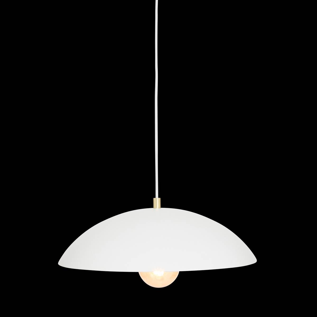 L&aacute;mpara Colgante "Delcia" Blanco, D.45 cm Blanco