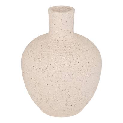 Jarr&oacute;n "ted" blanco, h.33 cm