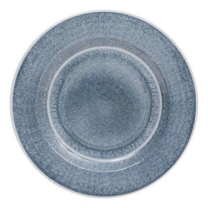 Lote de 6 platos de postre "fanny" d.22,7 cm, azul