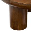 Mesa de centro "Stambh" Marrón, Ø 90 cm Marrón