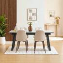 Mesa de comedor "Camburi" 4 plazas Blanco