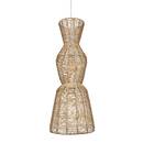 Lámpara Colgante "Titus" Beige, D.26,5 cm Beige
