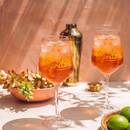 Juego de 6 copas para spritz "Stella" 430 ml, vidrio, Transparente Transparente