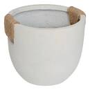 Maceta "Sien" Blanco, D.30/38/47 cm Blanco