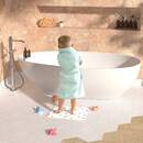 Alfombra de baño infantil "Orta" Multicolor, 45x35 cm Multicolor