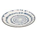 Juego de 6 platos de postre "Umami" Porcelana, D.19,4 cm, Azul Azul 3