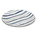 Juego de 6 platos de postre "Umami" Porcelana, D.19,4 cm, Azul Azul 4
