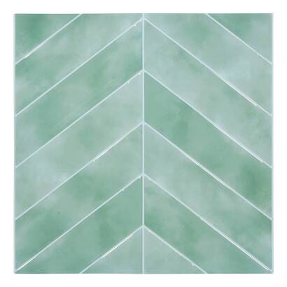 Lote de 2 pegatinas de pared "caro" verde, 30x29,9 cm