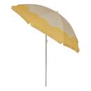 Sombrilla de playa "Poolside" Amarillo, Alt. 160 cm Modelo A