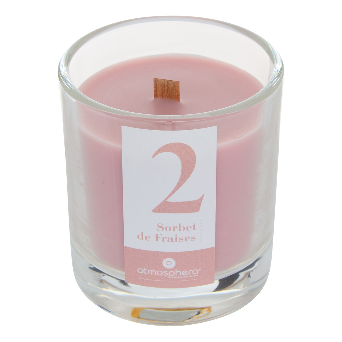 Cofre perfumado "Numia" Fresa, 2 velas 180/240g, 1 difusor 180 ml, 1 spray 100 ml Fresa