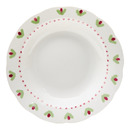 Vajilla "Fleur de rose" Porcelana, 18 piezas, Multicolor Multicolor