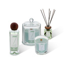 Cofre perfumado "Numia" Albahaca, 2 velas 180/240g, 1 difusor 180 ml, 1 spray 100 ml Albahaca