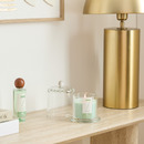 Cofre perfumado "Numia" Albahaca, 2 velas 180/240g, 1 difusor 180 ml, 1 spray 100 ml Albahaca