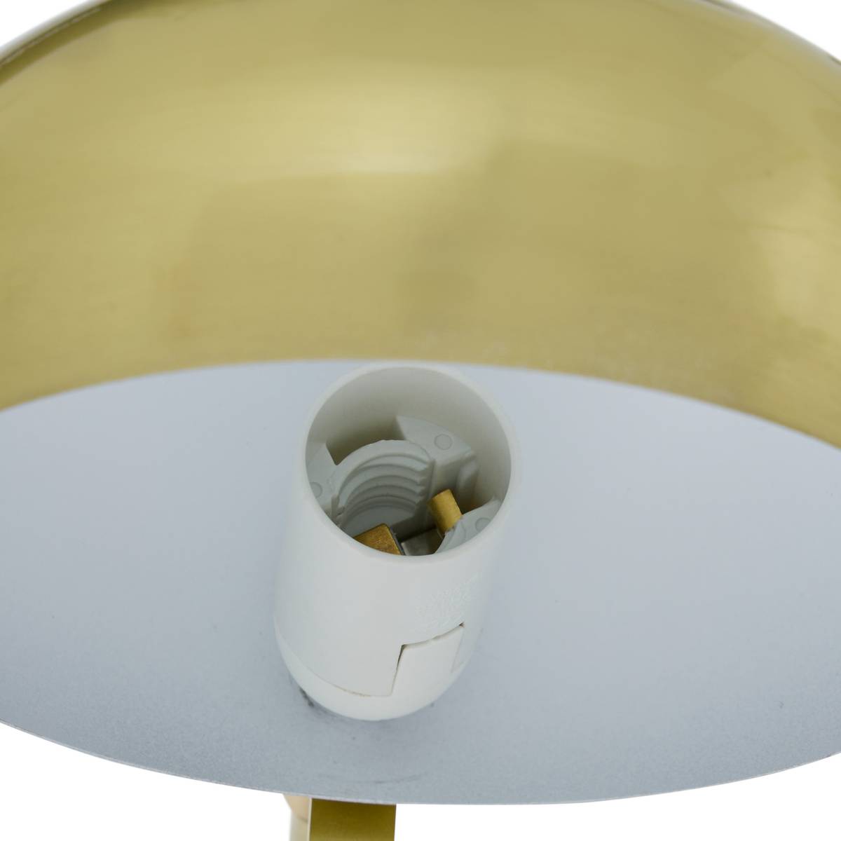 L&aacute;mpara "Maona" Acero, Dorado, H.38 cm Oro