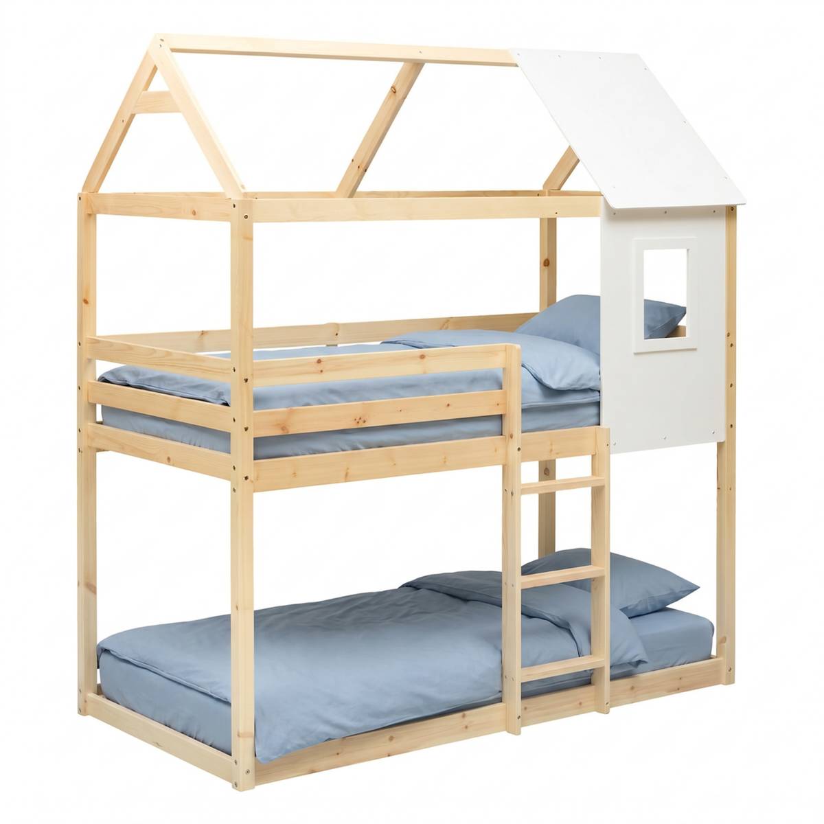 Litera infantil "Boscoco" Pino, Beige, 90x190 cm Beige
