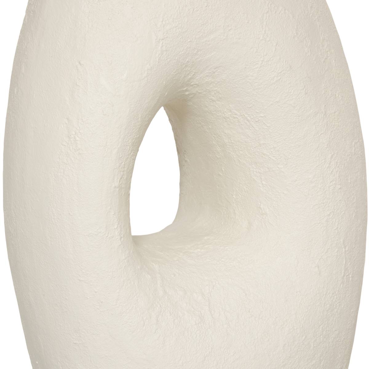 Jarrón "Brea" Blanco, H.51 cm Blanco